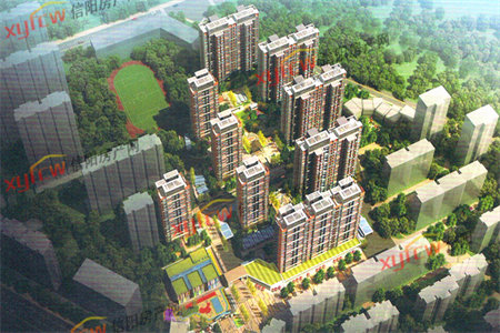 正大文苑1楼2室2厅1卫80平米带车库23平米60万